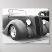 Poster Noir et plat (Devant)