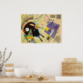 Poster Noir et violet par Wassily Kandinsky (Cuisine)