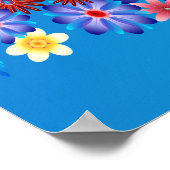 Poster noir Garden Kitty (Coin)