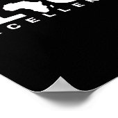 Poster Noir Histoire Mois Sensibilisation Afro-Américain  (Coin)