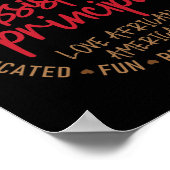 Poster Noir Istant Principal Love Africain Américain (Coin)