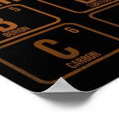 Poster Noir L'Élément Premier (Coin)