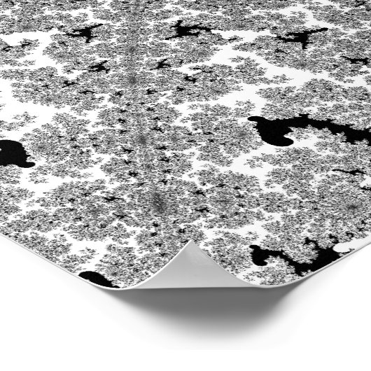 Poster noir Mini Brot (Coin)