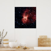 Poster noir Nebula Veuve (Cuisine)