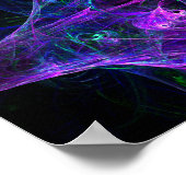 Poster Noir Noir 8" x 10" Imprimer (Coin)