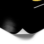 POSTER NOIR VENDREDI VENDRE COMPAGNIE JAUNE PROPRE SITE W (Coin)