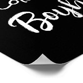 Poster Noir Vive la Wall Art de Garçonnet (Coin)