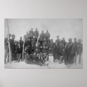 Poster Noircissez les "soldats de Buffalo" de la 25ème