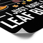 Poster Noise Canceling Headphones_ Leaf Blower Autumn  (Coin)