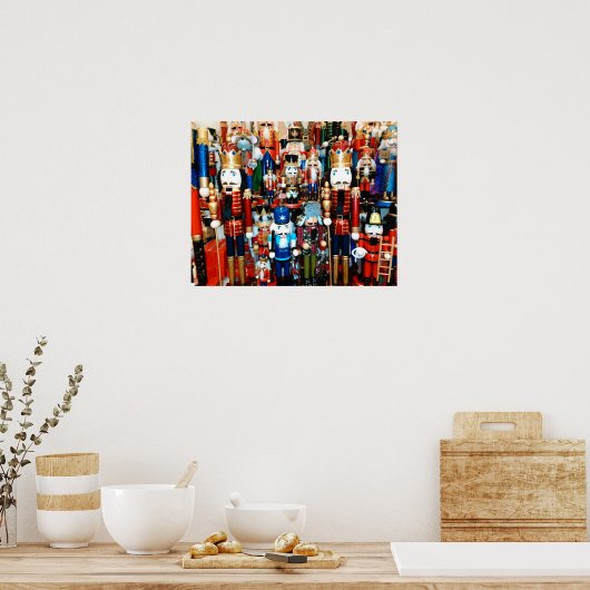 Poster Noisette Décor de Noël (Cuisine)