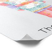 Poster Noisette Pastel Noël (Coin)