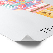 Poster Noisette Pastel Noël (Coin)