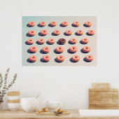 Poster Noix De Douche Dans Un Groupe (Cuisine)