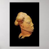 POSTER NOK HEAD (TERRACOTTA) (Devant)