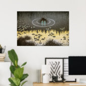 Poster Nøkken [Esprit d'eau] (Bureau à domicile)