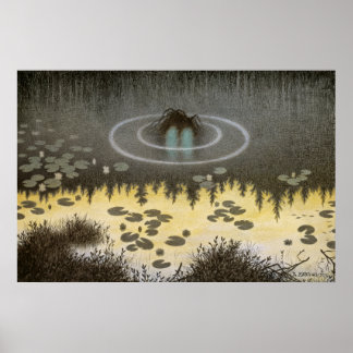 Poster Nøkken [Esprit d'eau]