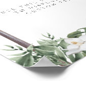 Poster NOLA New Orleans Magnolia Édition personnalisée (Coin)