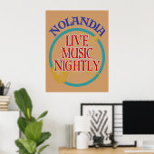 Poster Nolandia Live Music (Bureau à domicile)