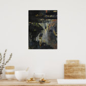 Poster Nollendorfplatz bei Nacht (Cuisine)