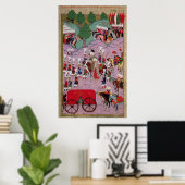 Poster Nom de famille (Bureau à domicile)