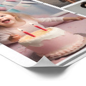 Poster Nom de famille 10 photo multiple (Coin)