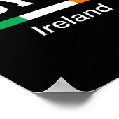 Poster Nom de famille irlandais Joyce Saint Patrick Irlan (Coin)