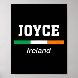 Poster Nom de famille irlandais Joyce Saint Patrick Irlan
