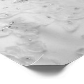 Poster Nom de famille Monogramme (Coin)