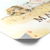 Poster Nom de la pépinière de haies boisées d'automne (Coin)