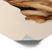 Poster Nom de l'animal de compagnie personnalisé et affic (Coin)