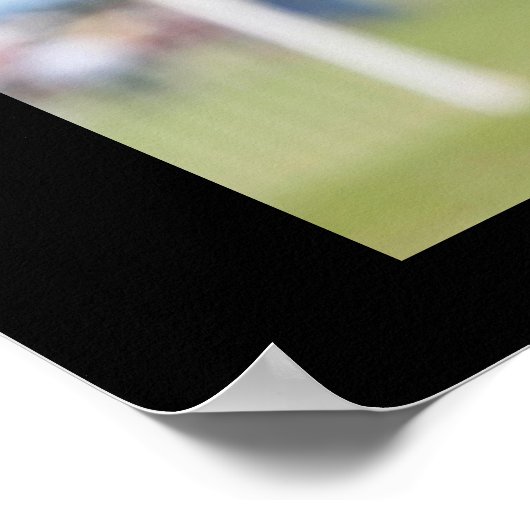 Poster Nom de l'équipe de football Photo Collage (Coin)