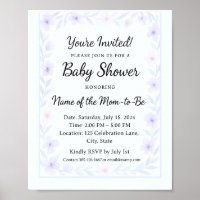 nom de lot de jeux de baby shower de fleurs