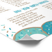 Poster Nom du donut (Coin)