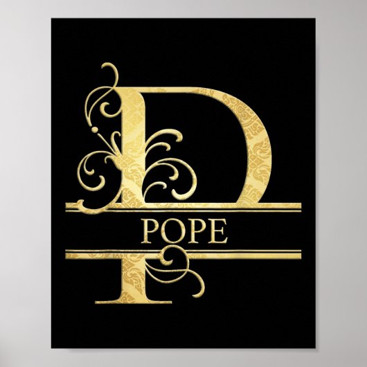 Poster Nom du pape _1 (Devant)