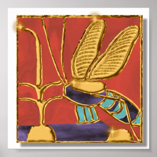 Poster Nom du trône du roi Tut (Devant)