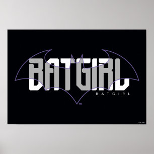 Poster Nom Hi-Tech de Batgirl Graphique