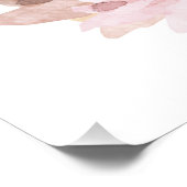 Poster Nom personnalisable Ours Brown (Coin)