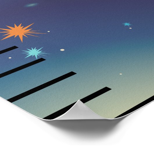 Poster Nom personnalisé Cute Baby Boy Croissance Graphiqu (Coin)