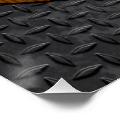 Poster Nom personnalisé Handyman Fix-It (Coin)