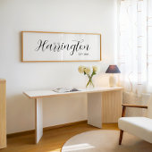 Poster Nom personnalisé Imprimer Nouveau Domicile Proprié