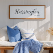 Poster Nom personnalisé Imprimer Nouveau Domicile Proprié