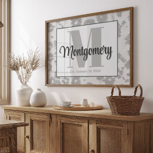 Poster Nom personnalisé Mur Art Imprimer Est Cadeau Maria