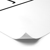 Poster Nom professionnel (Coin)