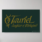 Poster Nom TAURIEL™ (Devant)
