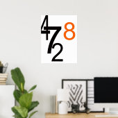 Poster Nombre (Bureau à domicile)