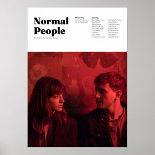 Poster Nombre de personnes normal minimal