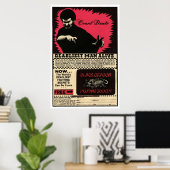 Poster Nombre vintage Dante (Bureau à domicile)