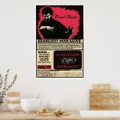 Poster Nombre vintage Dante (Cuisine)