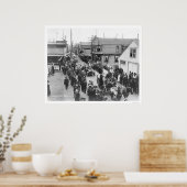 Poster Nome, Alaska 4 juillet Parade 1915 (Cuisine)