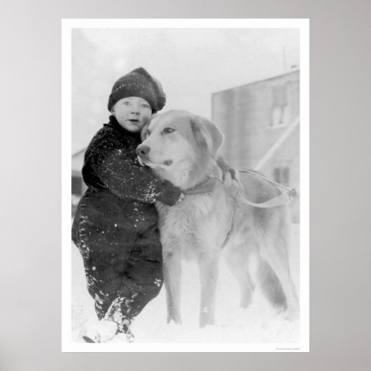 Poster Nome de chien et d'enfant Alaska 1926 (Devant)